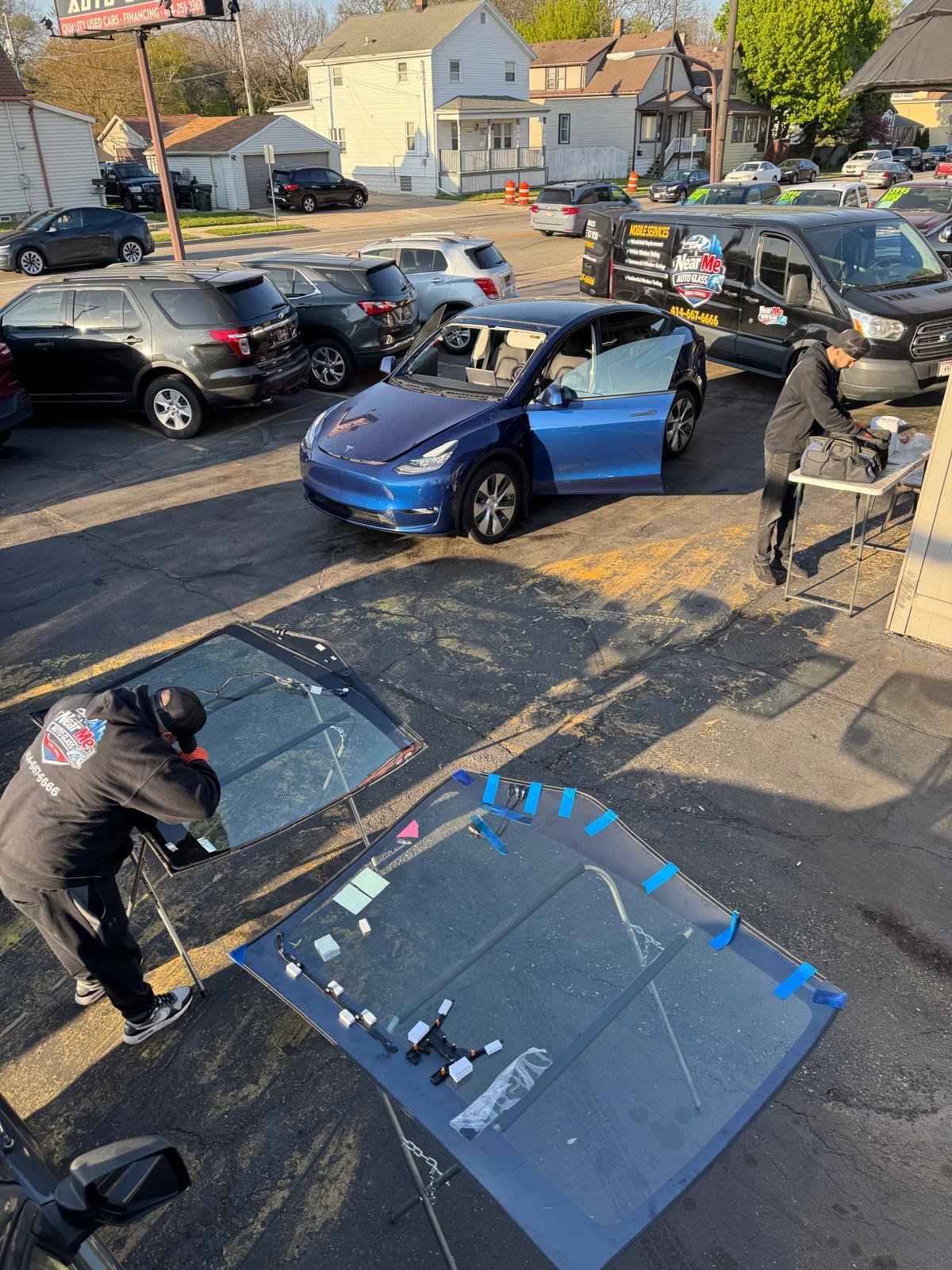 Near Me Auto Glass job